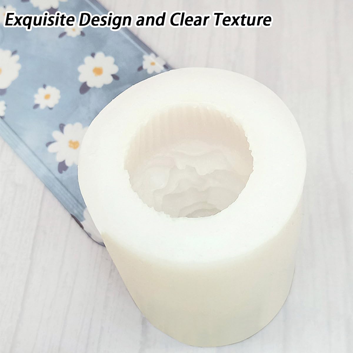 3D Silicone Cupcake & Ice Cream Cone Mold for DIY Soap, Candle, Wax, Resin, and Clay Crafts – Perfect for Homemade Dessert-Shaped Candles, Soaps, and DIY Projects