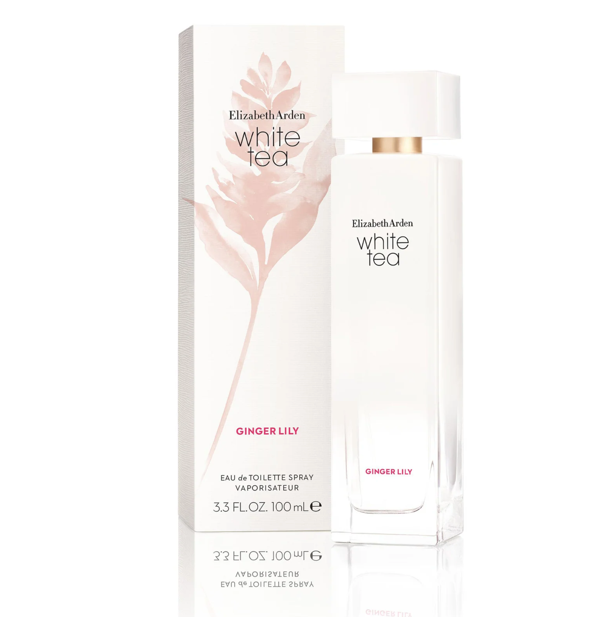 Elizabeth Arden White Tea Ginger Lily Eau de Toilette Spray for Women - 3.4 oz / 100ml | Floral Fresh Fragrance for Daytime Wear, Office & Special Occasions