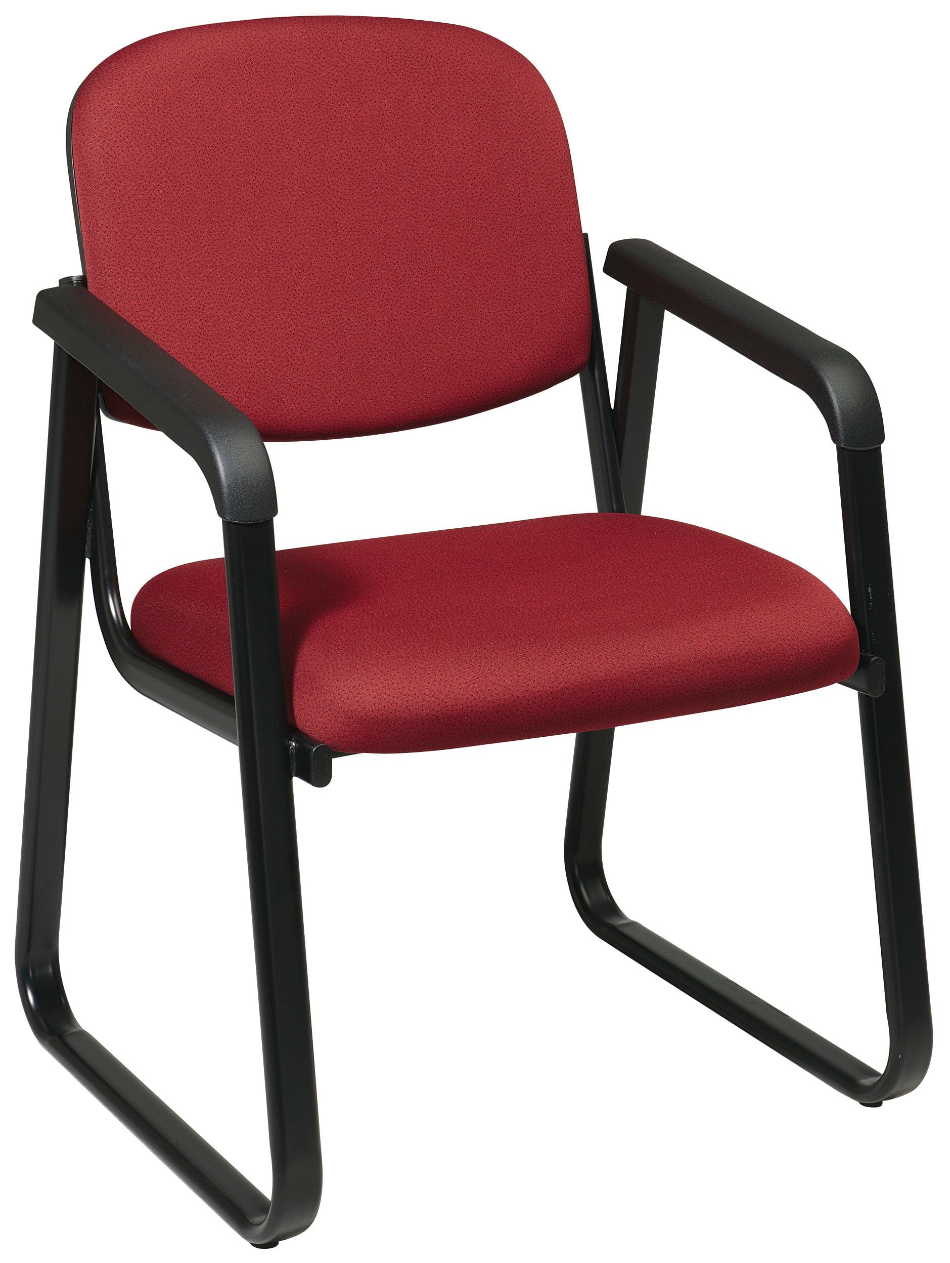 Ergonomic Deluxe Sled Base Office Chair with Adjustable Height - V4410 - Perfect for Home Office, Gaming, and Conference Rooms
