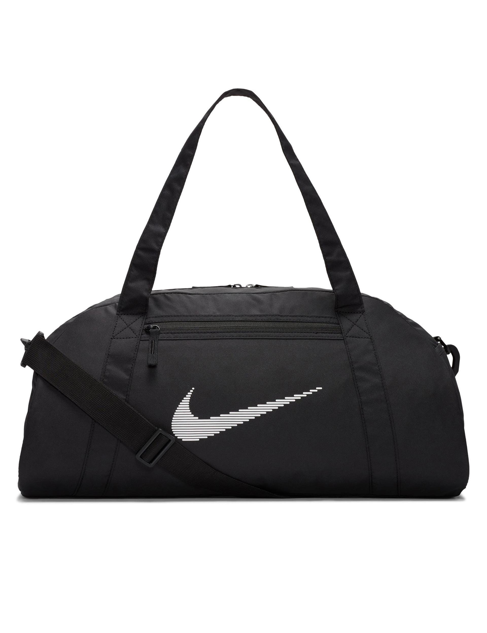 Premium Gym & Sports Duffel Bag - Waterproof Black/White Workout Bag for Men & Women - Perfect for Gym, Travel, and Sports Equipment Storage