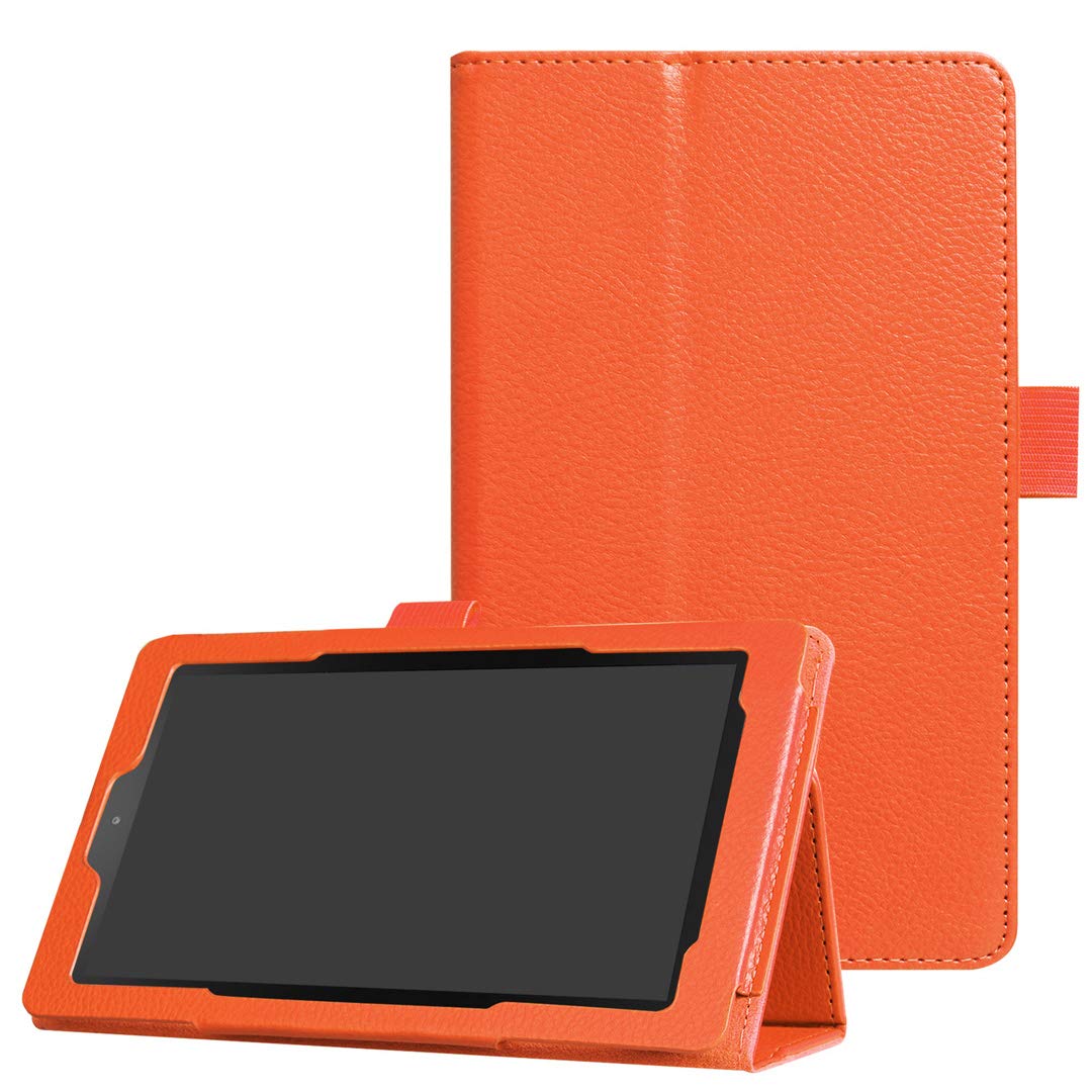 Premium Ultra Slim Leather Folio Case for Amazon Kindle Fire 7 (7th/9th Gen) & Fire HD 7
