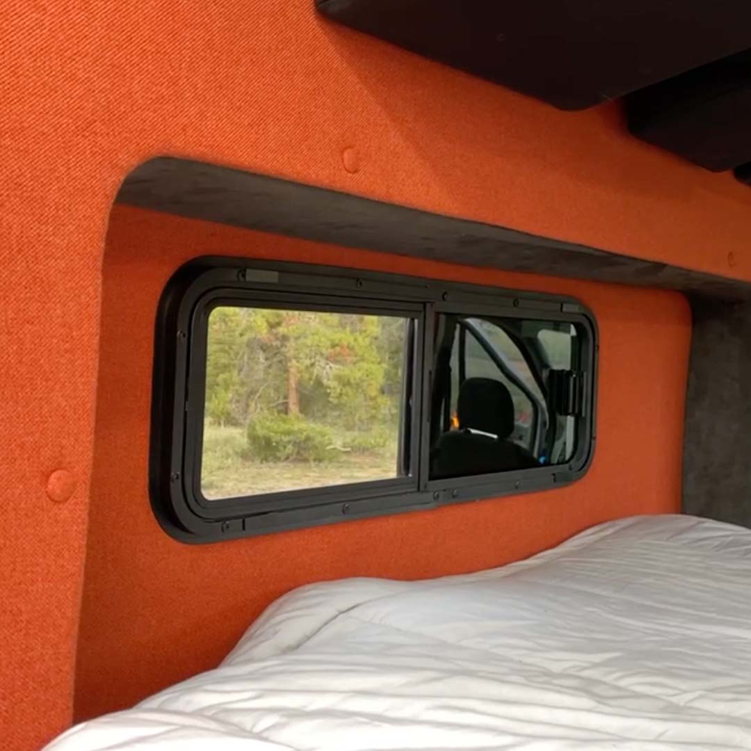 Flarespace Half Slider Bunk Window for RV & Camper Vans - Driver Side (FS1033L) | Sleek Design for Ventilation & Natural Light | Perfect for Road Trips & Camping Adventures