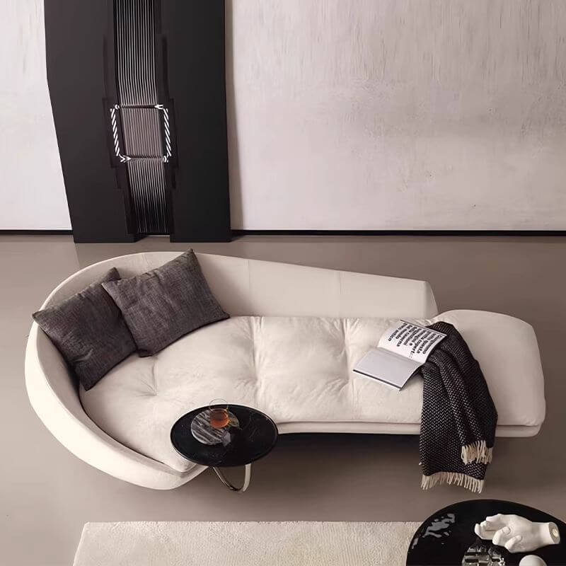 Left & Right Facing Chaise Lounge with Armrest & USB Receptacle - Modern Living Room Furniture for Relaxing & Entertaining