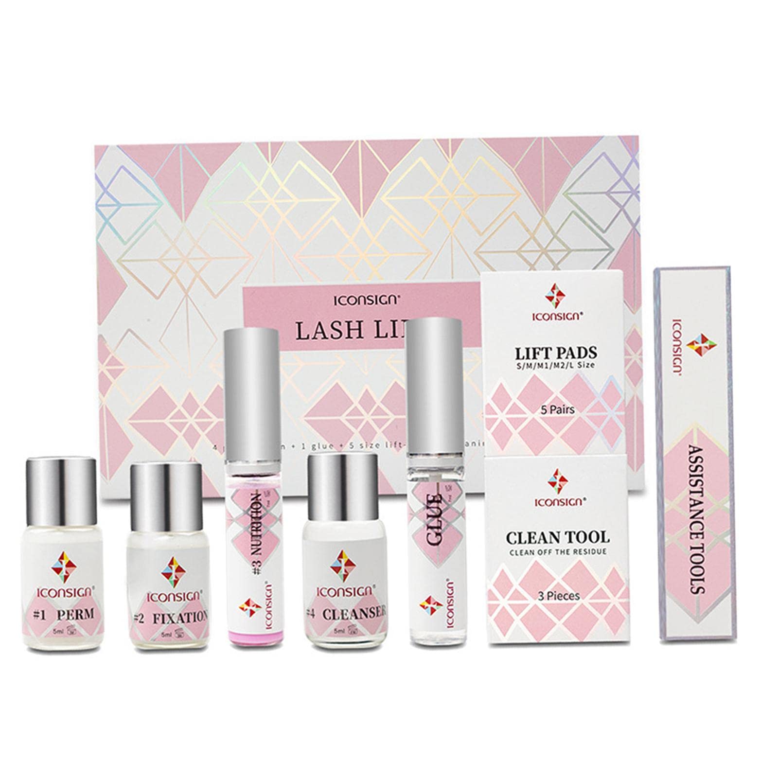 LOSA Professional Lash Lift Kit - At Home & Salon Use, Safe Eyelash Perming System for Natural Curly Lashes | Perfect for DIY Beauty, Bridal Makeup & Special Occasions