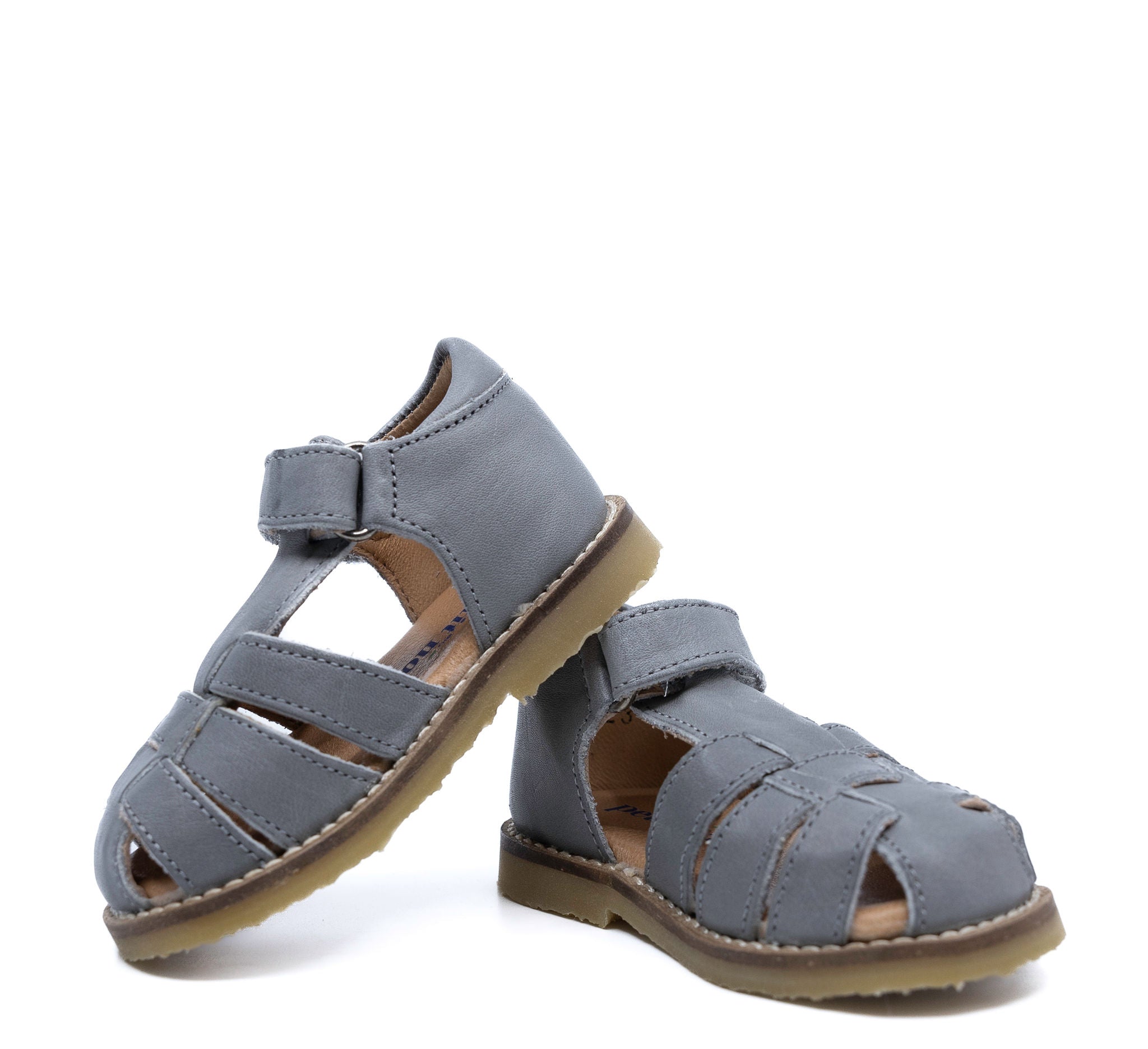 Petit Nord Light Blue Gladiator Baby Sandals for Boys & Girls - Comfortable Summer Walking Shoes for Toddlers & Infants - Perfect for Beach, Park & Outdoor Play