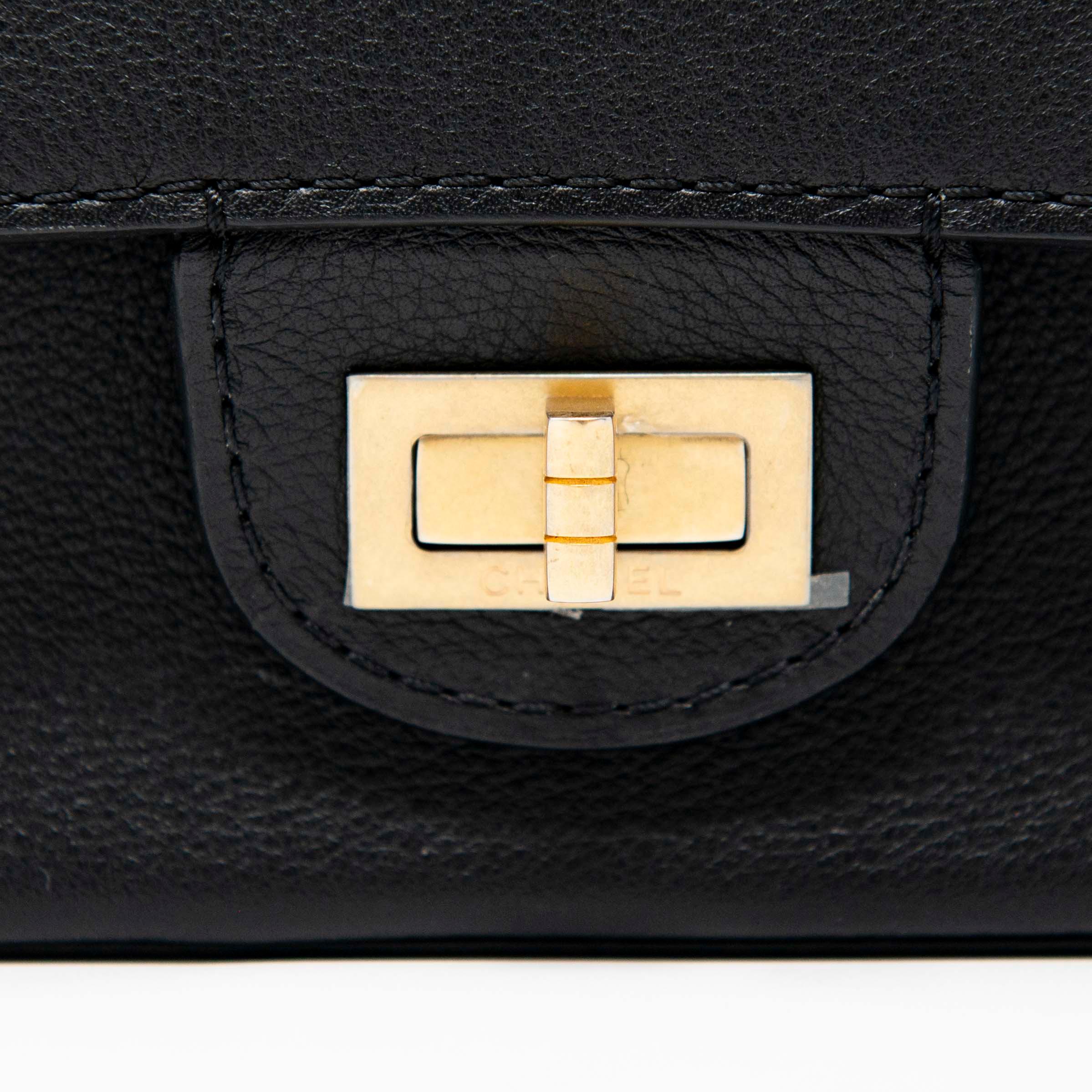 Chanel Black Medallion 2.55 Reissue 225 Flap Bag - Classic Luxury Handbag for Women | Perfect for Evening Events, Work & Special Occasions