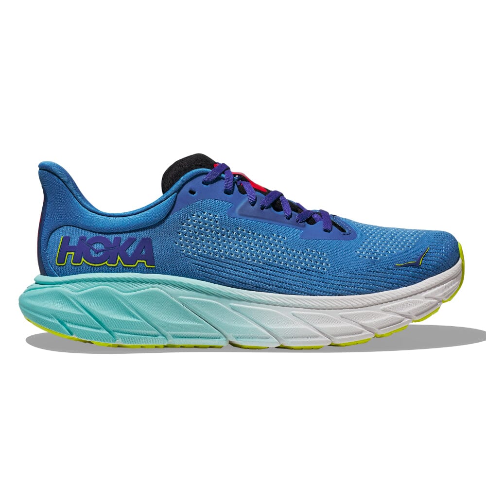 Hoka Arahi 7 Running Shoes for Men - Lightweight Stability Sneakers with Cushioned Support for Road Running, Jogging & Workouts