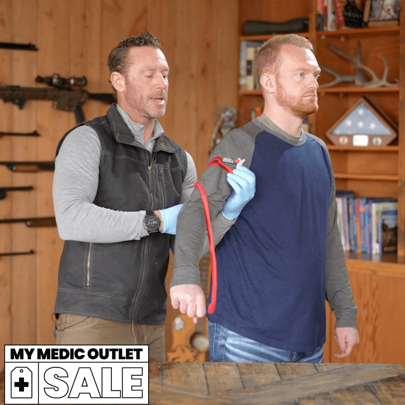 Gunshot Wound Training Kit - First Aid & Emergency Medical Simulation Supplies for EMT, Paramedic & Tactical Training | Perfect for Medical Schools, Military Drills & Disaster Preparedness