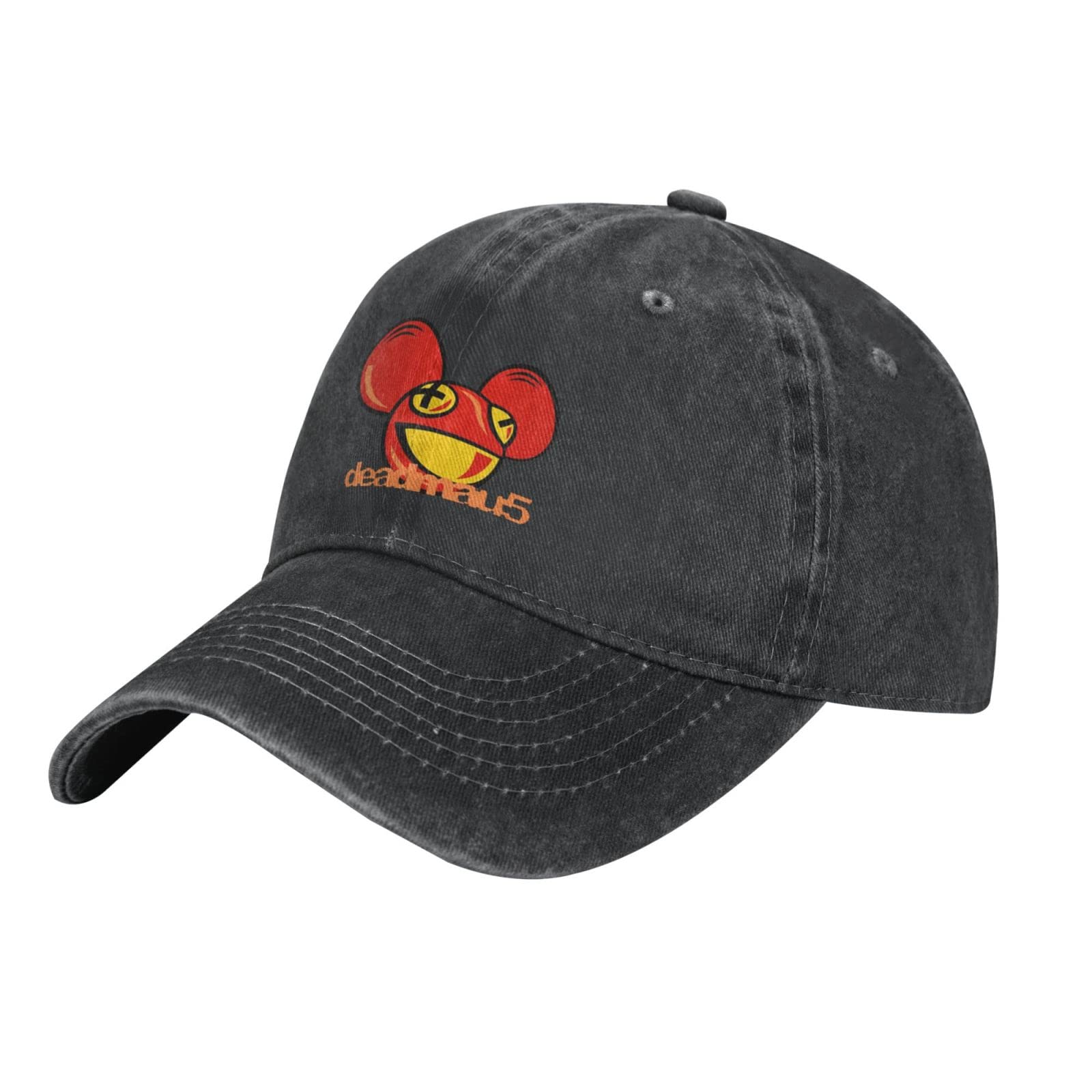 Vintage Washed Denim Baseball Cap for Men & Women - Classic Jeans Trucker Hat with Adjustable Strap - Perfect for Outdoor Activities, Sports, and Casual Wear