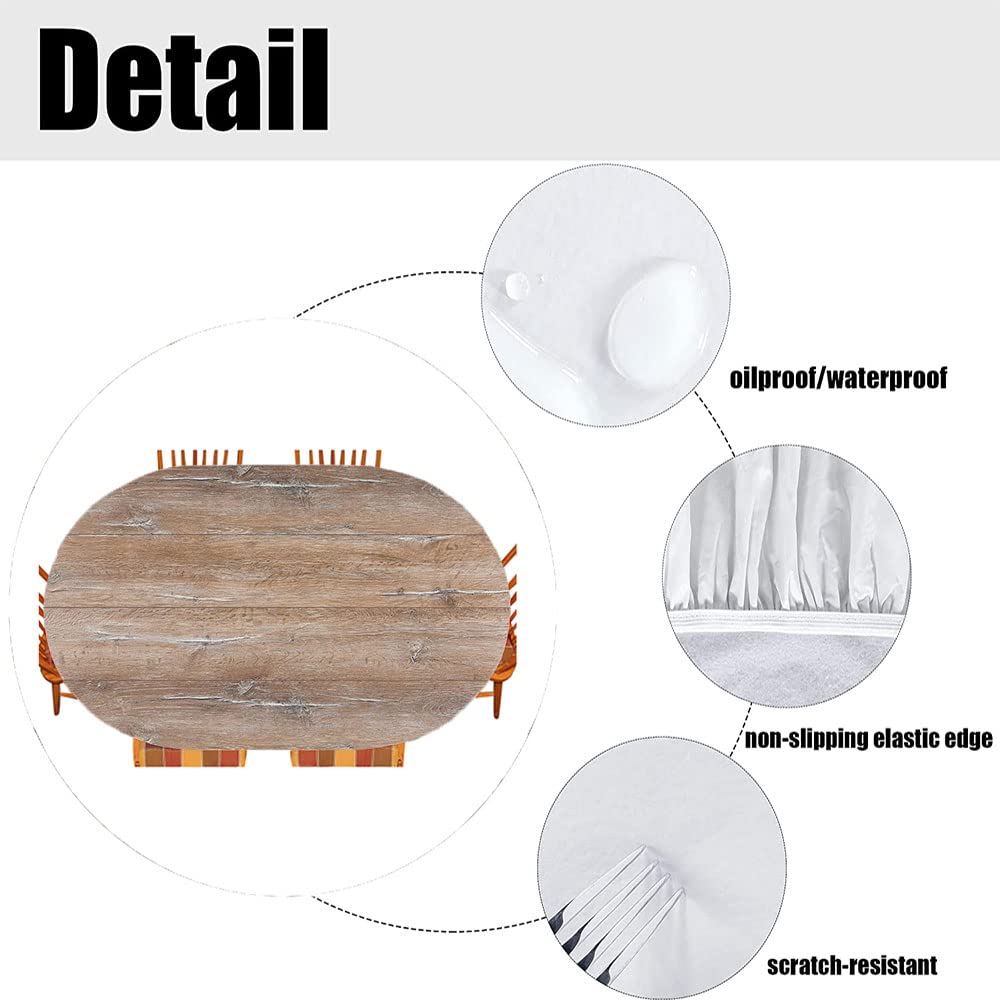 Premium Oval Tablecloth for 42