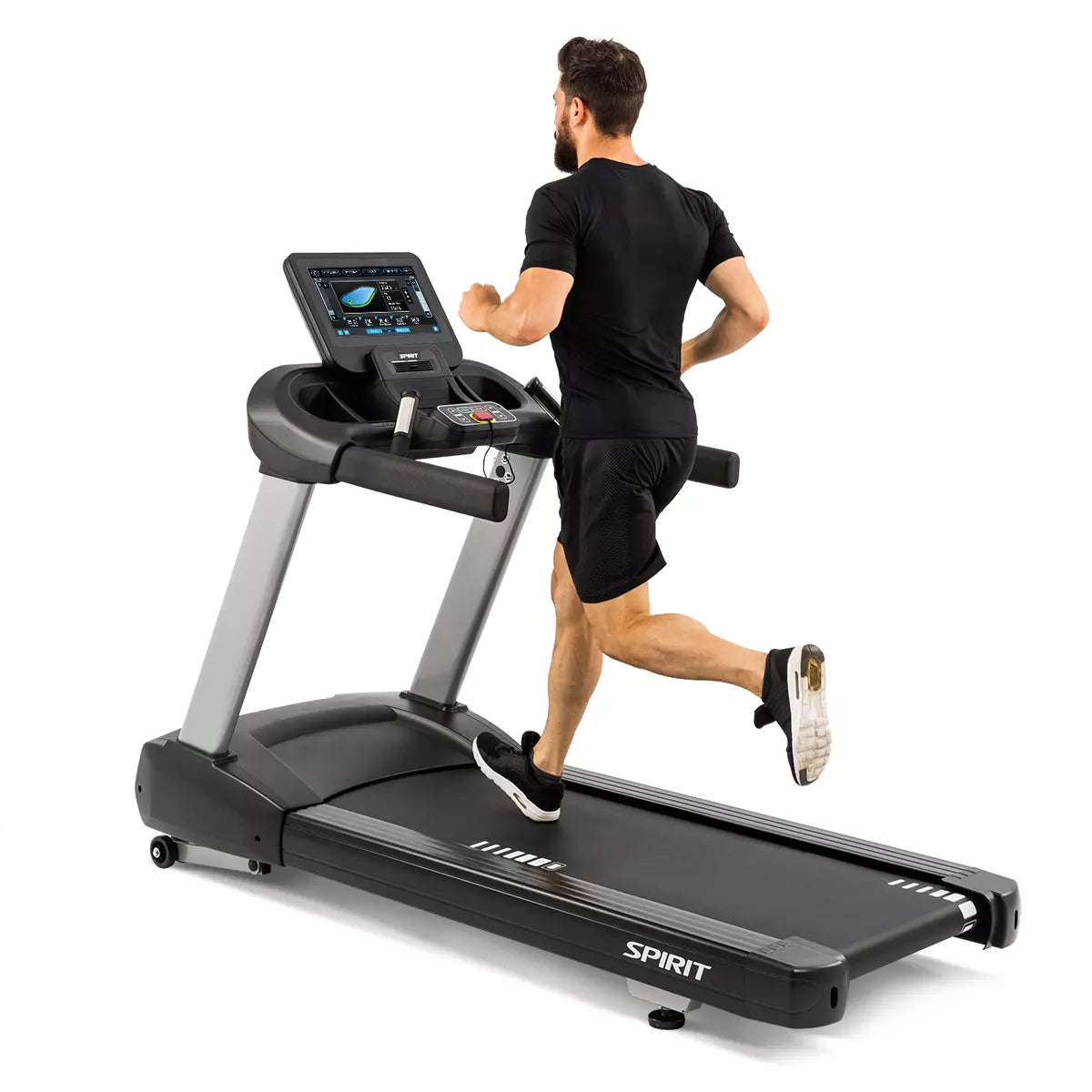 Spirit Fitness CT800ENT Commercial Treadmill - Heavy Duty Gym Equipment for Cardio Training & Home Fitness Workouts