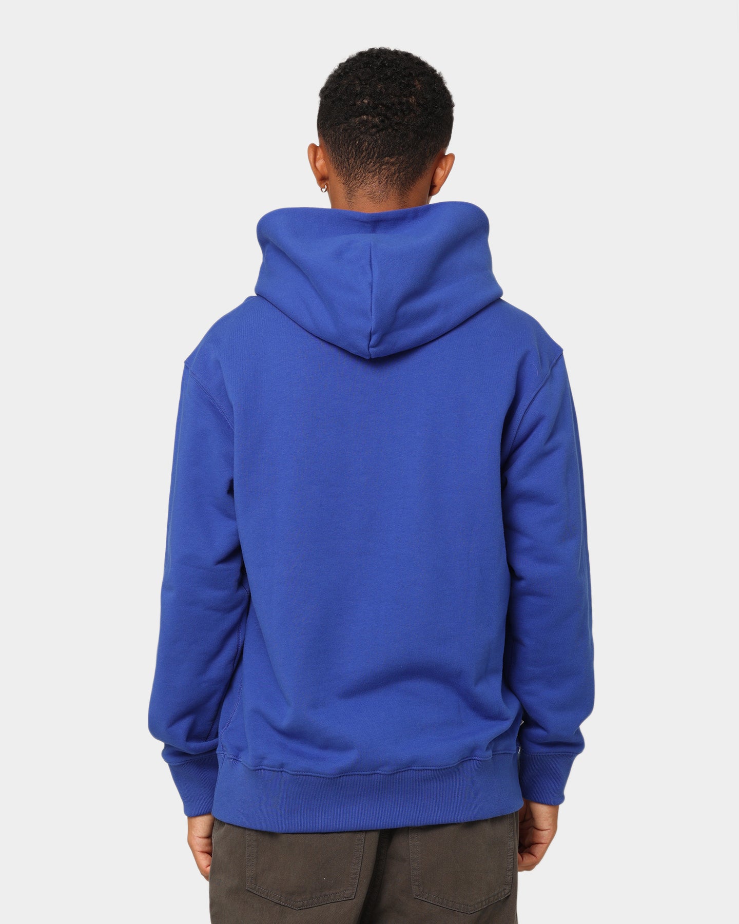 Adidas Originals French Terry Hoodie for Men & Women - Semi Lucid Blue | Comfortable Cotton Pullover Sweatshirt | Perfect for Gym, Running & Casual Wear