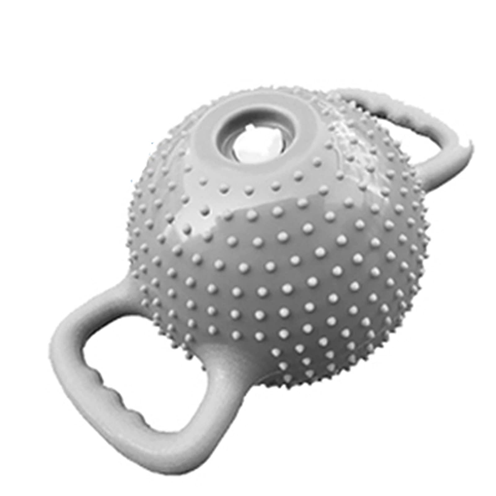 Grey990 Portable Double Handle PVC Kettlebell Dumbbell - 5LB/10LB/15LB for Home Workout, Strength Training, Yoga & Fitness - Lightweight & Durable for Gym, Travel & Daily Exercise