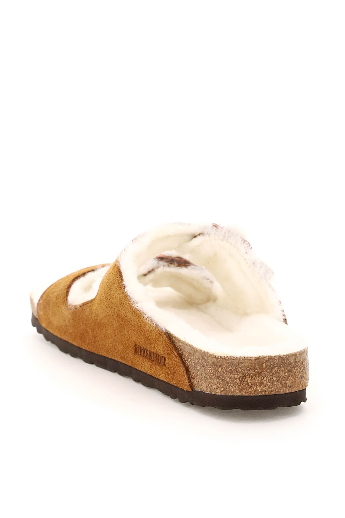 Birkenstock Arizona Shearling Mules - Narrow Fit Women's Comfortable House Slippers for Cozy Indoor & Outdoor Wear
