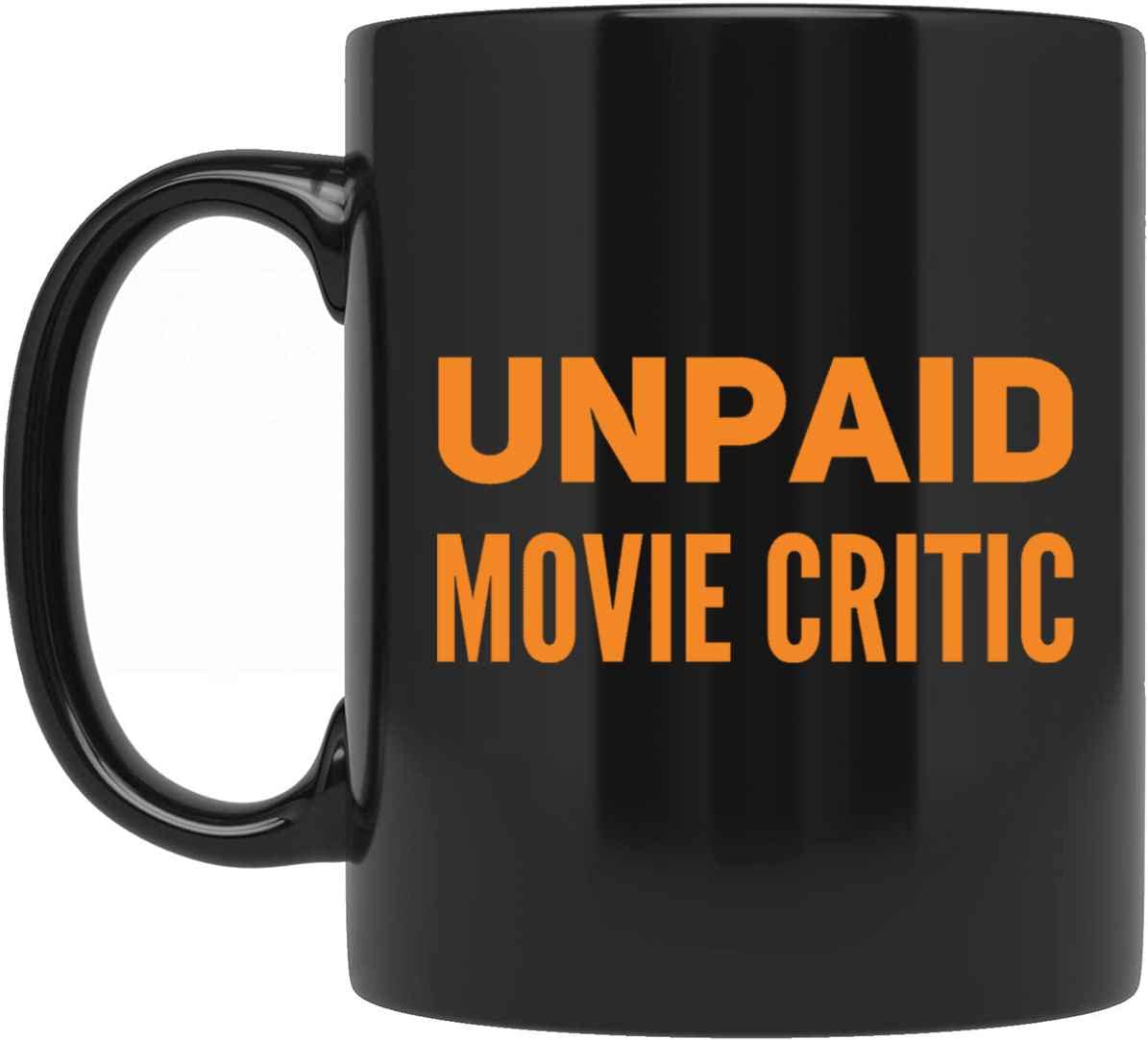 Funny Movie Critic Coffee Mug - Gift for Film Lovers, Friends & Coworkers - Perfect for Holidays, Birthday & New Year - Enjoy Your Coffee While Watching Movies at Home or Office