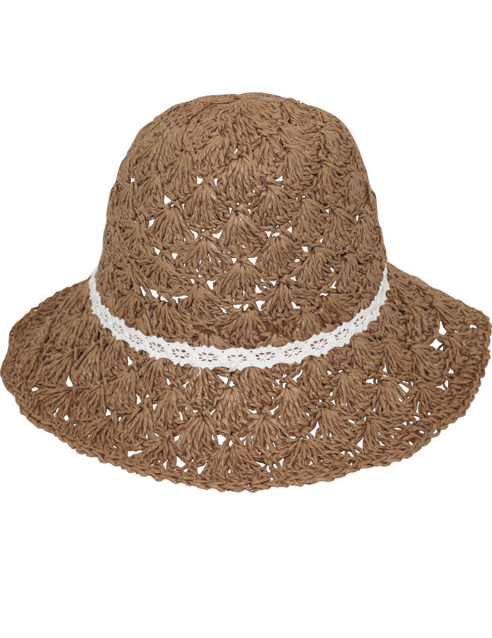 Dahlia Women's Summer Sun Hat - UPF 50+ Wide Brim Bucket Hat for UV Protection, Beach, Travel & Outdoor Activities