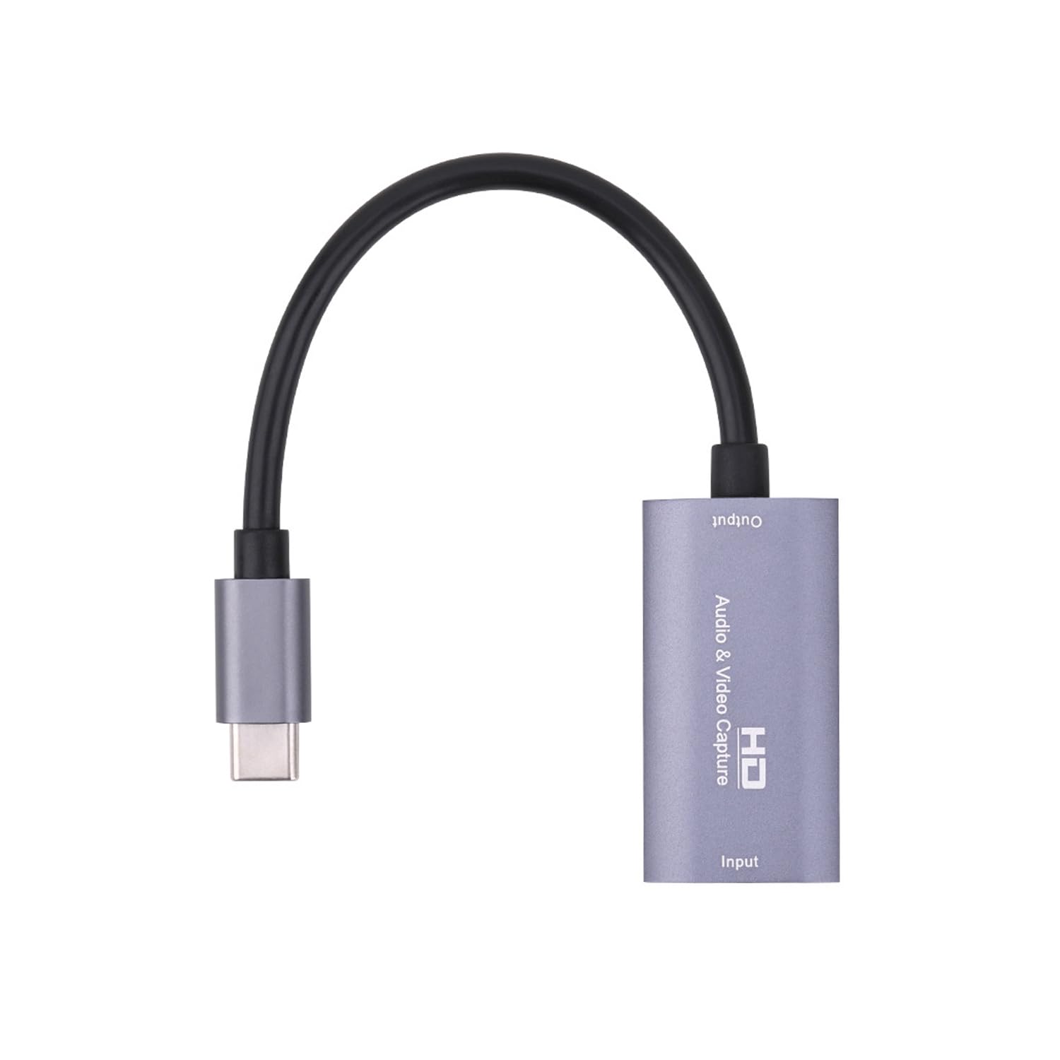 HDMI to USB C Capture Card 1080P 60fps - USB C Audio Video Capture Device for Live Streaming, Gaming, Video Conference & Recording - Compatible with PC, Mac, Laptop (Perfect for Twitch, YouTube, Zoom, Online Teaching)