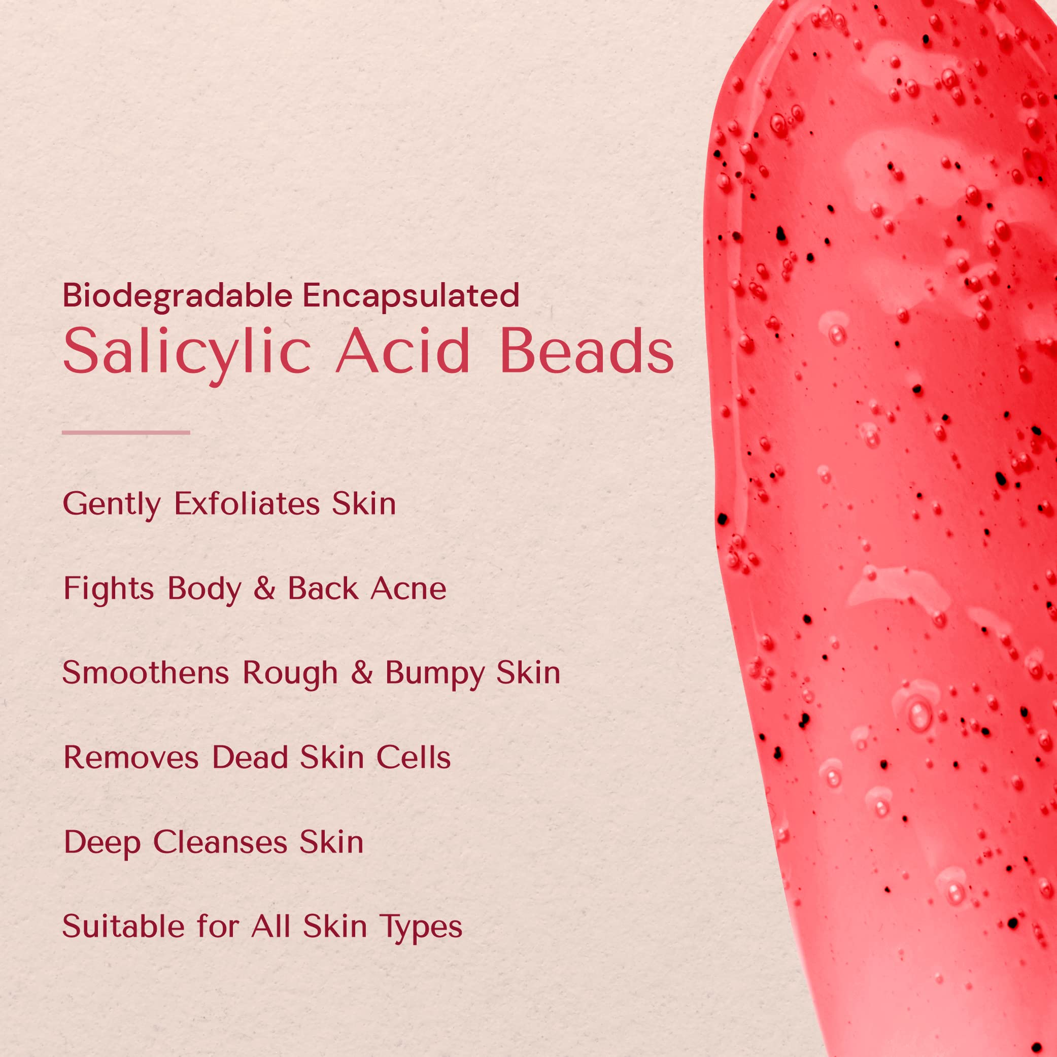 ST. D'VENCE Salicylic Acid Body Wash for Women & Men - Exfoliating & Tan Removal Shower Gel with Natural Ingredients | Paraben & Sulfate Free (300ml x 3) | Perfect for Summer Skincare & Acne-Prone Skin