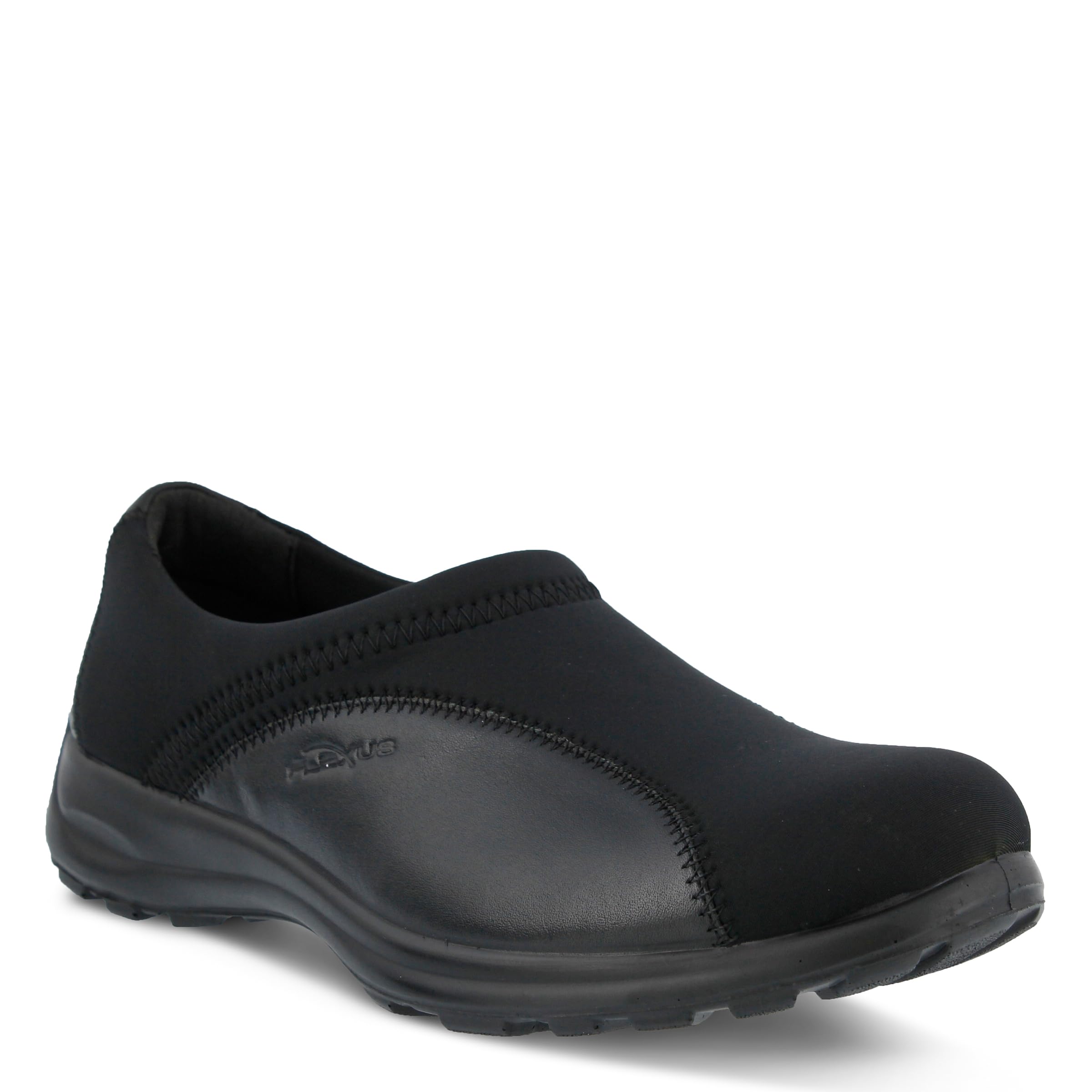 Flexus Spring Step Willow Women's Flat Shoes - Comfortable Leather & Lycra Slip-On Loafers for Work, Travel & Everyday Wear | Casual Office Shoes for Women