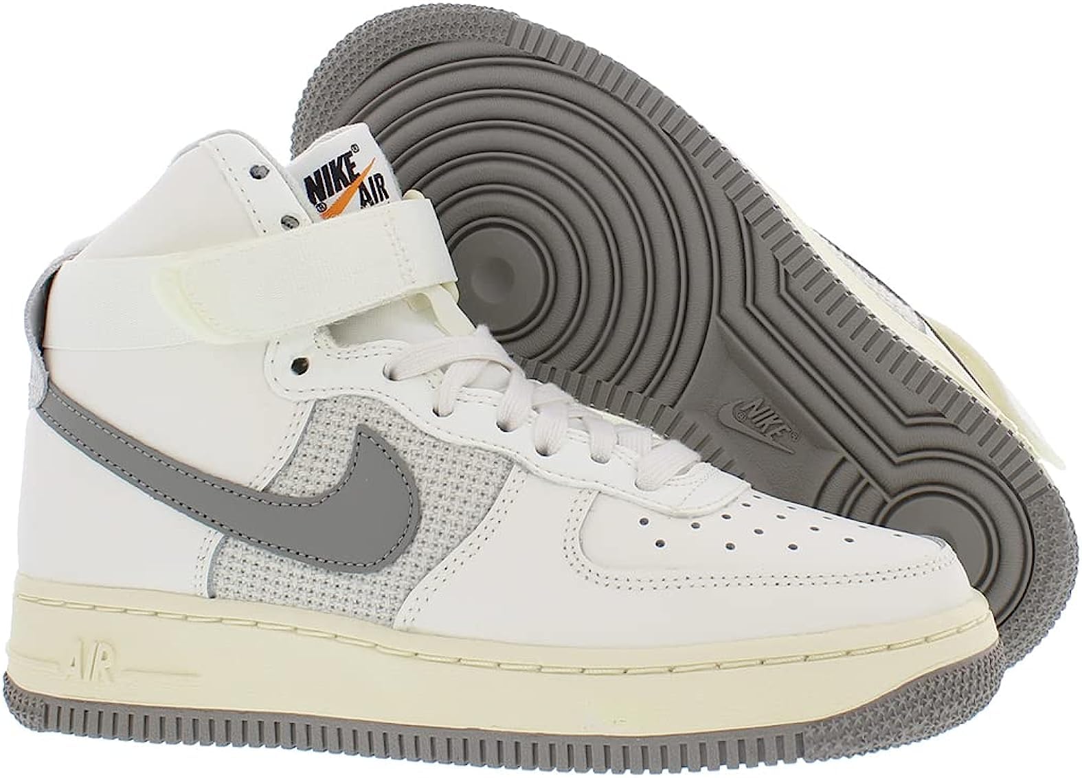 Nike Air Force 1 Mid Le Big Kids' Basketball Shoes - Boys' High-Top Sneakers for Sports & Casual Wear - Perfect for School, Street Style & Basketball Games