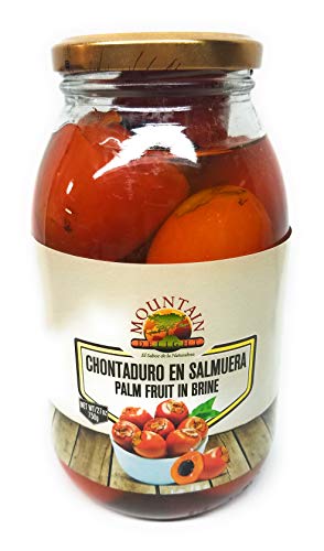 Organic Chontaduro Palm Fruit in Jar - Imported from Colombia - Premium Exotic Snack for Healthy Eating & Gourmet Recipes