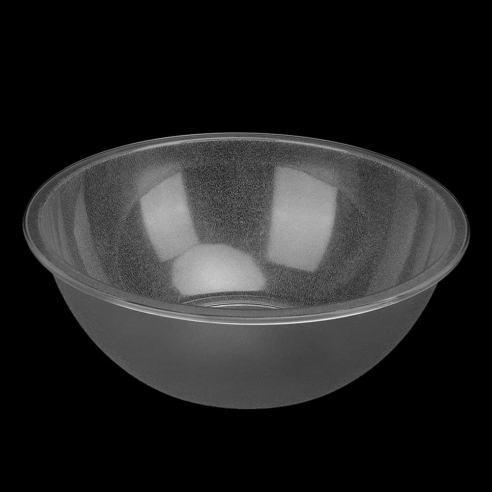 Acrylic Serving Bowl - 30cm Round Salad & Snack Bowl, Reusable Transparent Mixing Bowl for Parties, Chips, Candies, Fruits - Perfect for Entertaining, Picnics & Family Gatherings