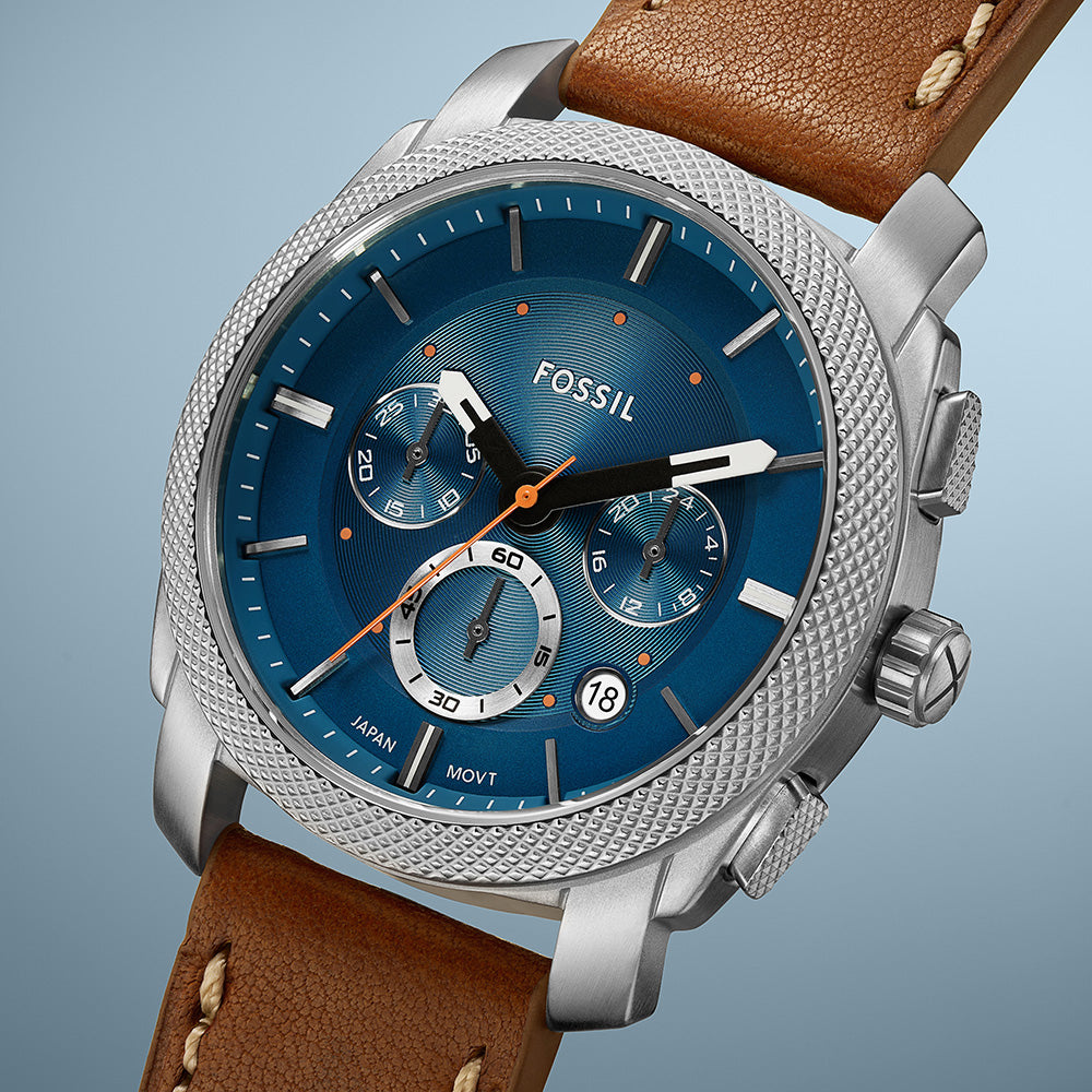 Fossil Machine FS6059 Chronograph Men's Watch - Stylish Analog Chronograph Watch for Casual & Business Wear