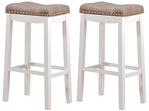 White With Tan Cushion