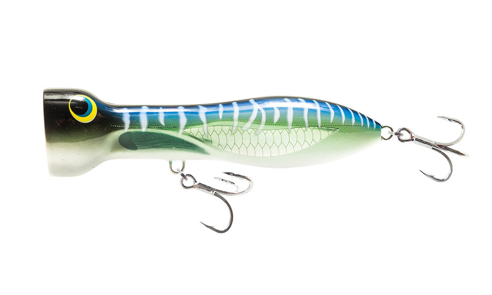 Chug Norris 95mm Popper Lure - Premium Fishing Bait for Bass, Trout & Saltwater - Ideal for Topwater Fishing & Casting in Lakes, Rivers & Ocean