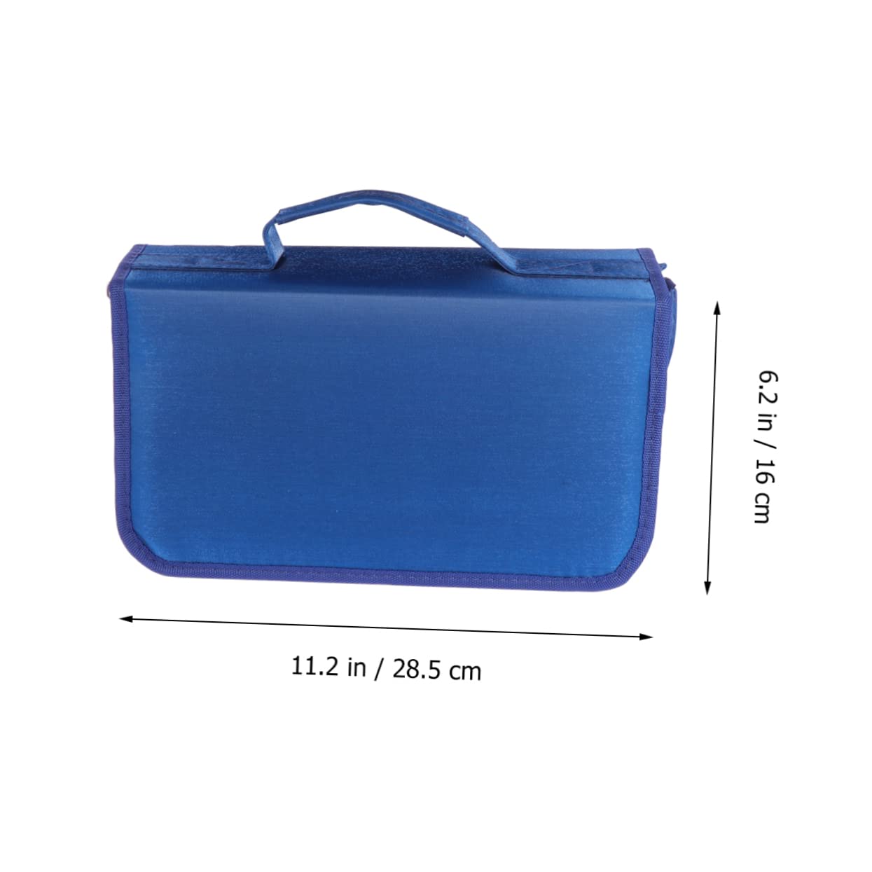 Amosfun 3-Pack 128 Capacity DVD CD Storage Case - Portable Hard Shell Disc Organizer with Car Holder & Stand for Home, Office, and Travel Use