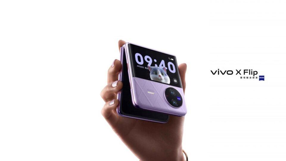 Vivo X Flip 5G Smartphone - 12GB RAM 512GB Storage, Foldable Android Phone with 5G Connectivity - Perfect for Business, Travel & Social Media