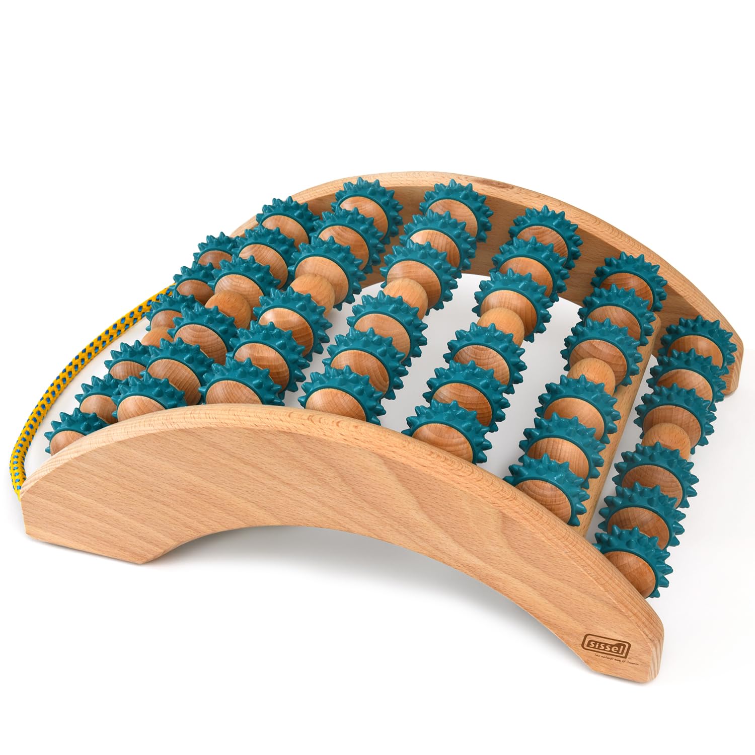 Fit-Roller Uno-Foot Massage Roller for Muscle Relaxation & Improved Circulation | Eco-Friendly, Phthalate-Free Foot Massager | Combines Traditional & Modern Techniques | Perfect for Post-Workout Recovery, Stress Relief & Home Wellness