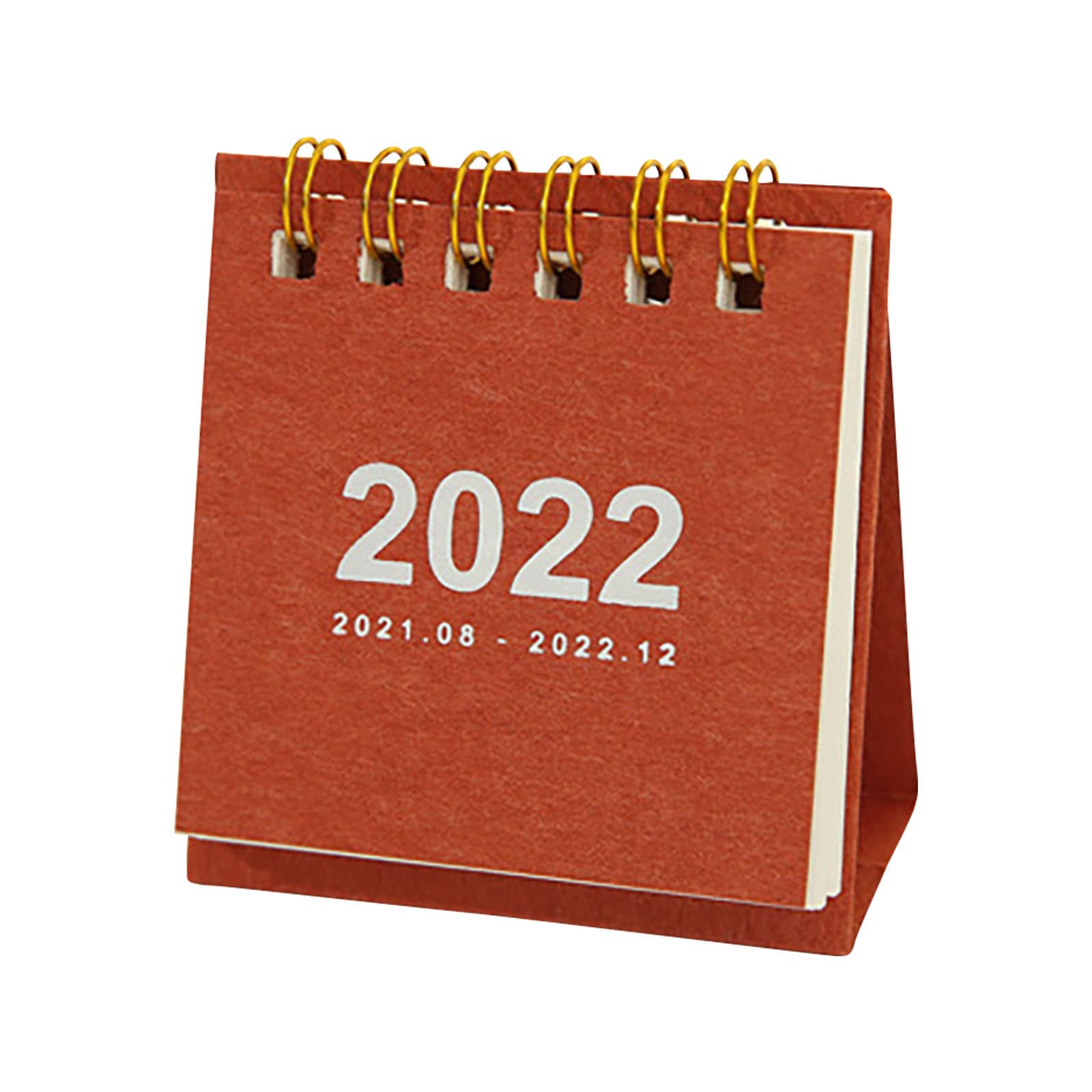2022 Creative Desktop Desk Calendar - Portable Student Notepad with Decorative Design - Perfect for Office, School, and Home Organization