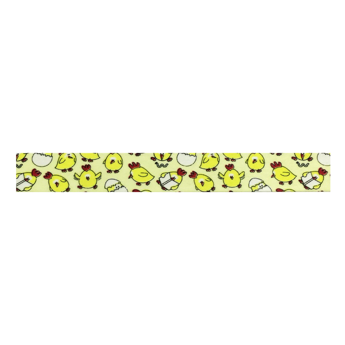 Wrapables Colorful Washi Masking Tape - Chicken and Egg Design for Scrapbooking, Journaling, Gift Wrapping & DIY Crafts
