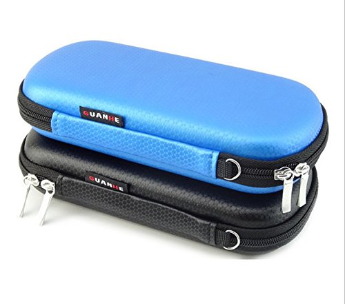 Premium USB Drive Organizer Case - Large Capacity Storage for USB Flash Drives & Electronics Accessories (Blue) - Perfect for Office, Travel, and Data Organization