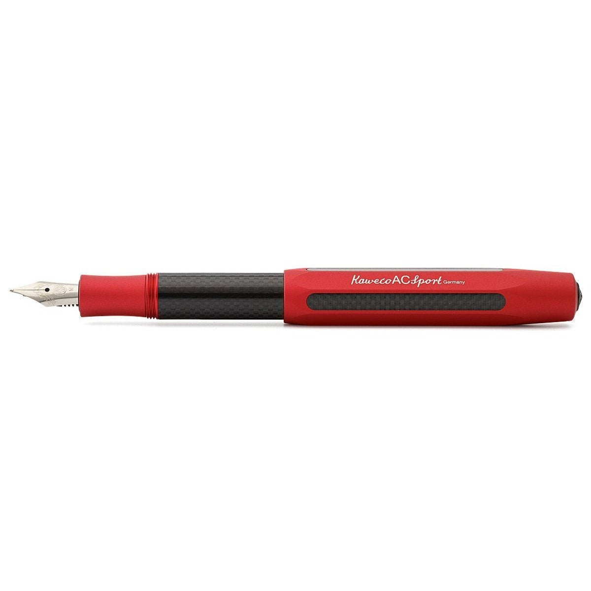 Kaweco AC Sport Red Fountain Pen - Premium Writing Instrument for Calligraphy, Journaling & Office Use