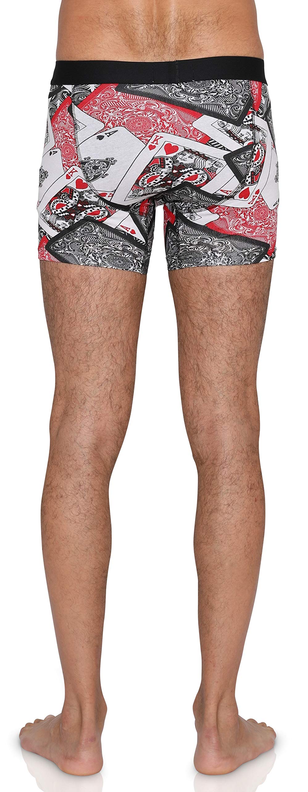 Funny Printed Men's Boxer Briefs - Comfortable & Breathable Underwear for Casual Wear, Gym, and Everyday Use