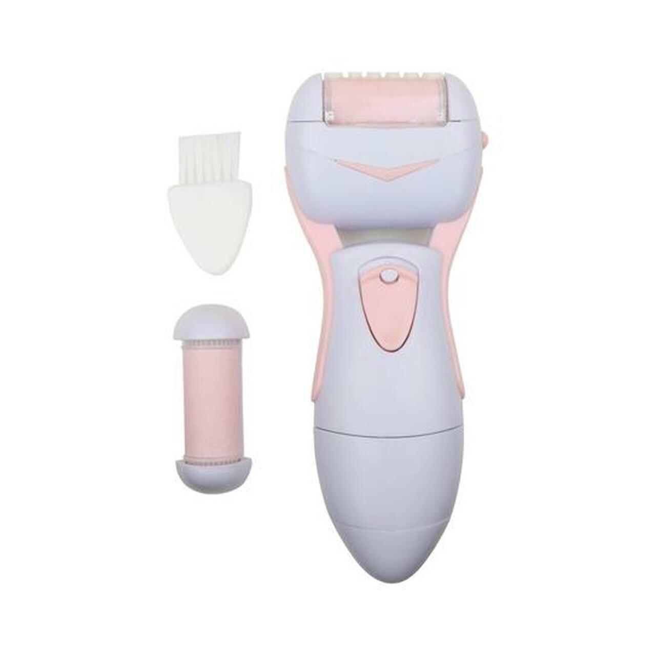 RELAXUS Pink Pedipure Power Callus Remover for Feet - Electric Foot File for Dead Skin & Hard Callus Removal - Perfect for Pedicures & At-Home Foot Care