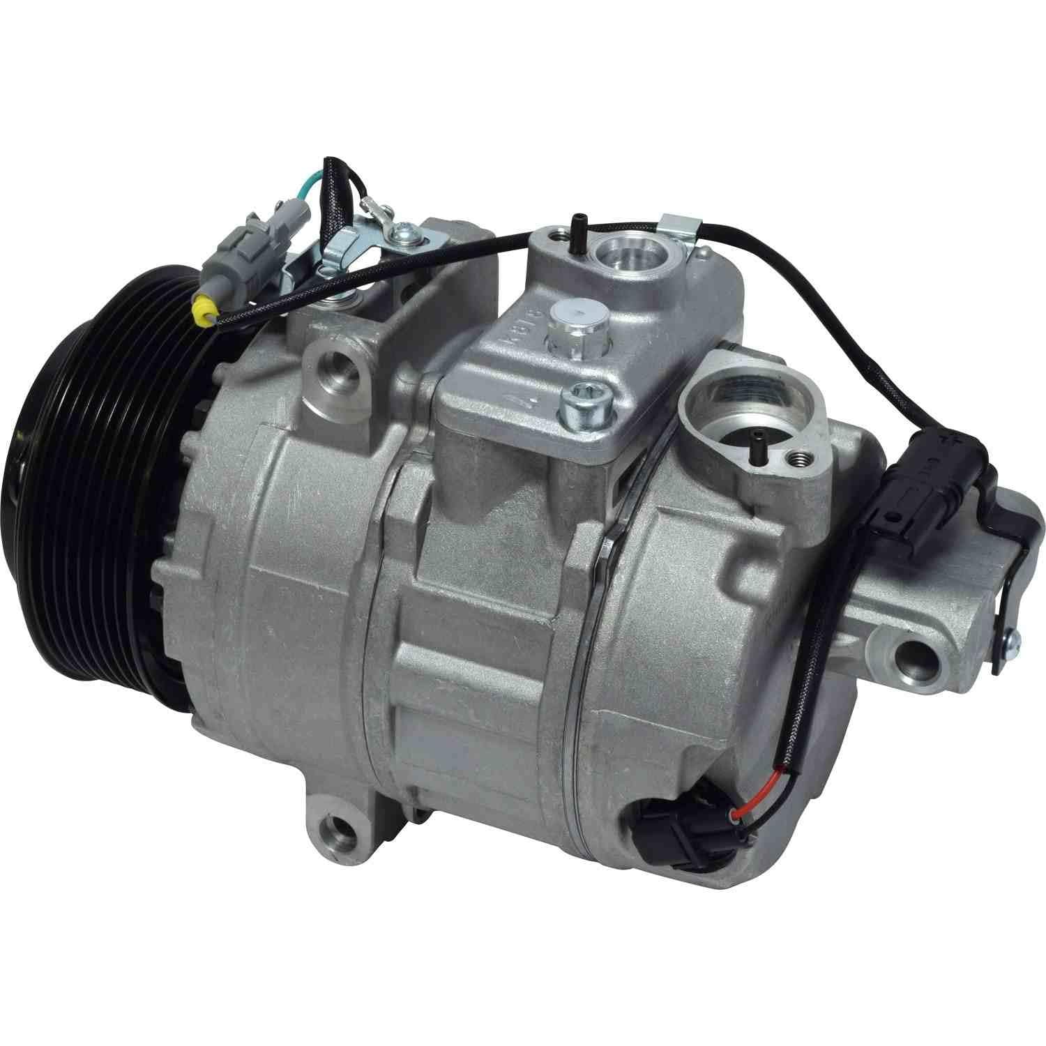 New A/C Compressor Compatible with BMW - High Performance Auto AC Replacement Part for 3 Series, 5 Series, X3, X5 - Perfect for Summer Cooling & Road Trips
