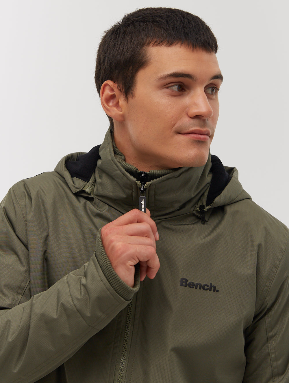 Hawn Double Faced Ripstop Hooded Jacket - Lightweight Waterproof Windbreaker for Outdoor Hiking & Urban Commuting