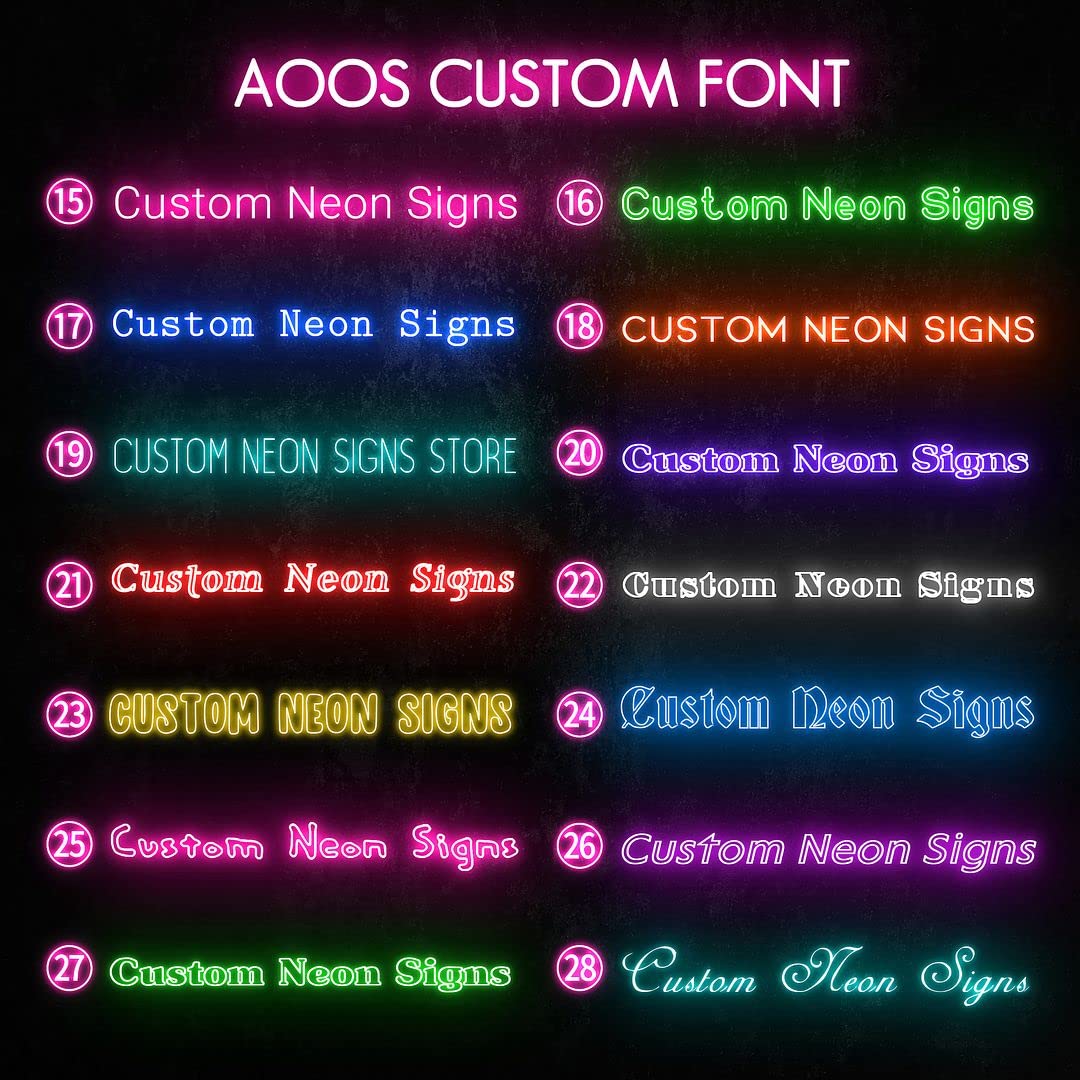 Custom Neon Signs for Business & Home - Personalized LED Neon Lights for Bedroom, Wedding Decor, Office & Party Supplies | Upload Your Logo/Design | Perfect for Wall Decor, Events & Gifts