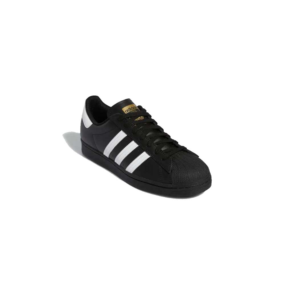 Adidas Superstar ADV Sneakers - Core Black/Cloud White/Cloud White | Classic Casual Shoes for Men & Women | Perfect for Streetwear, Gym & Everyday Wear