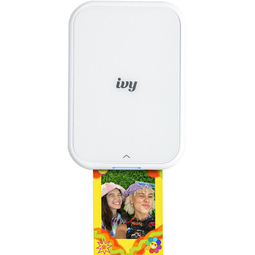 Canon IVY 2 Mini Photo Printer - Wireless Portable Instant Printer for Smartphones (White) | Print Memories Anywhere, Perfect for Travel, Parties & Scrapbooking