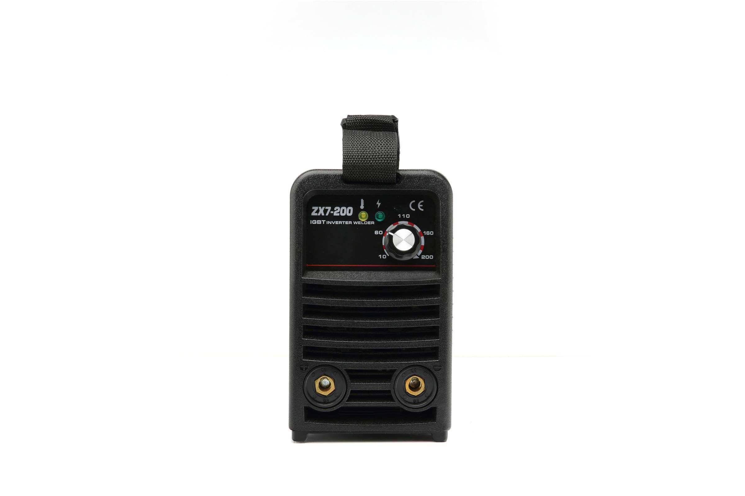 QIANGHAN 200A IGBT Inverter DC Welding Machine - 3.2MM Electrode Compatible, Portable Arc Welder for Metal Fabrication, DIY Projects & Home Repairs