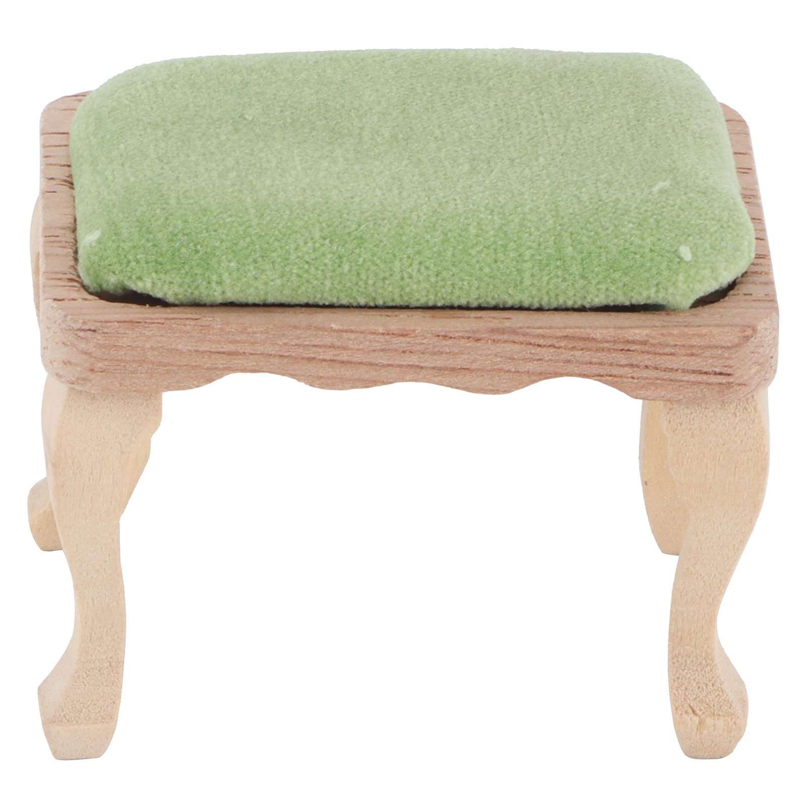 1/12 Scale Miniature Dollhouse Stool - Traditional Design, Durable & Safe for Doll Collectors | Perfect for Dollhouse Decor, DIY Projects & Miniature Displays
