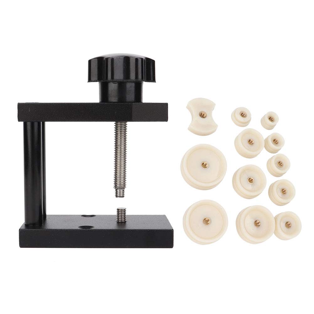 Professional High Accuracy Spiral Watch Back Case Press Tool - Watch Repair Kit for Battery Replacement & Maintenance - Perfect for Watchmakers, Jewelers & DIY Enthusiasts