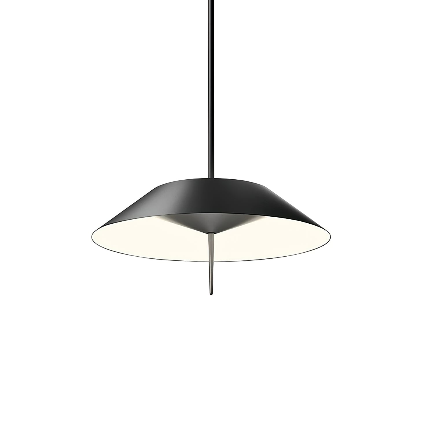 Mayfair Pendant Lamp - Modern Hanging Light Fixture for Kitchen, Dining Room & Bedroom | Elegant Glass Shade with Brass Finish | Perfect for Farmhouse, Industrial & Contemporary Decor