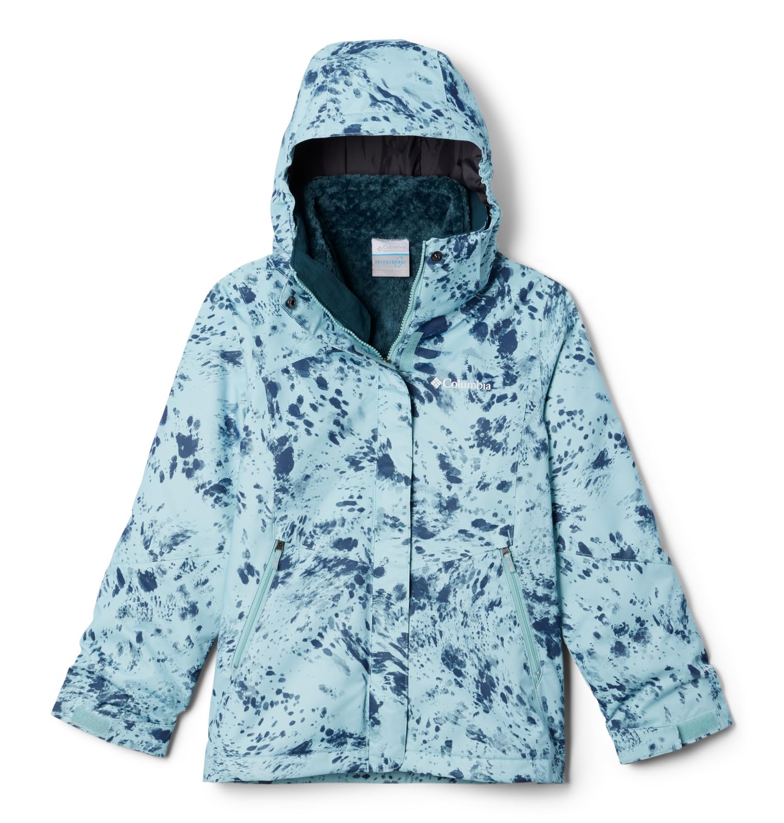 Columbia Girls' Bugaboo II Fleece Interchange Jacket - Warm & Water-Resistant Winter Coat for Outdoor Activities, Hiking, and School