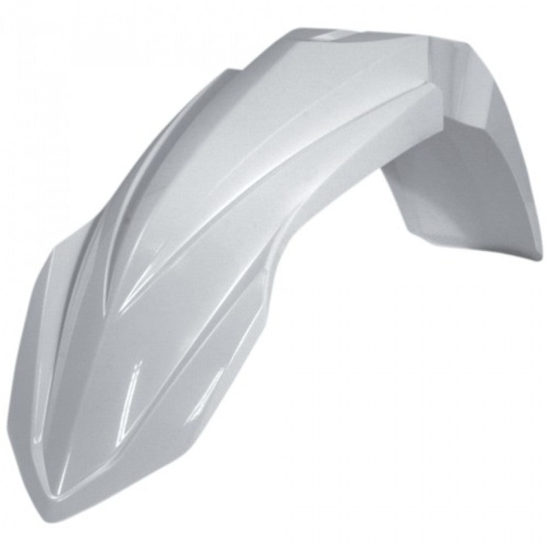 Acerbis 10-22 Yamaha YZ125X YZ250X YZ250FX YZ250F YZ450FX YZ450F WR250F WR450F Front Fender - White | Dirt Bike Motorcycle Replacement Part for Off-Road Racing & Trail Riding