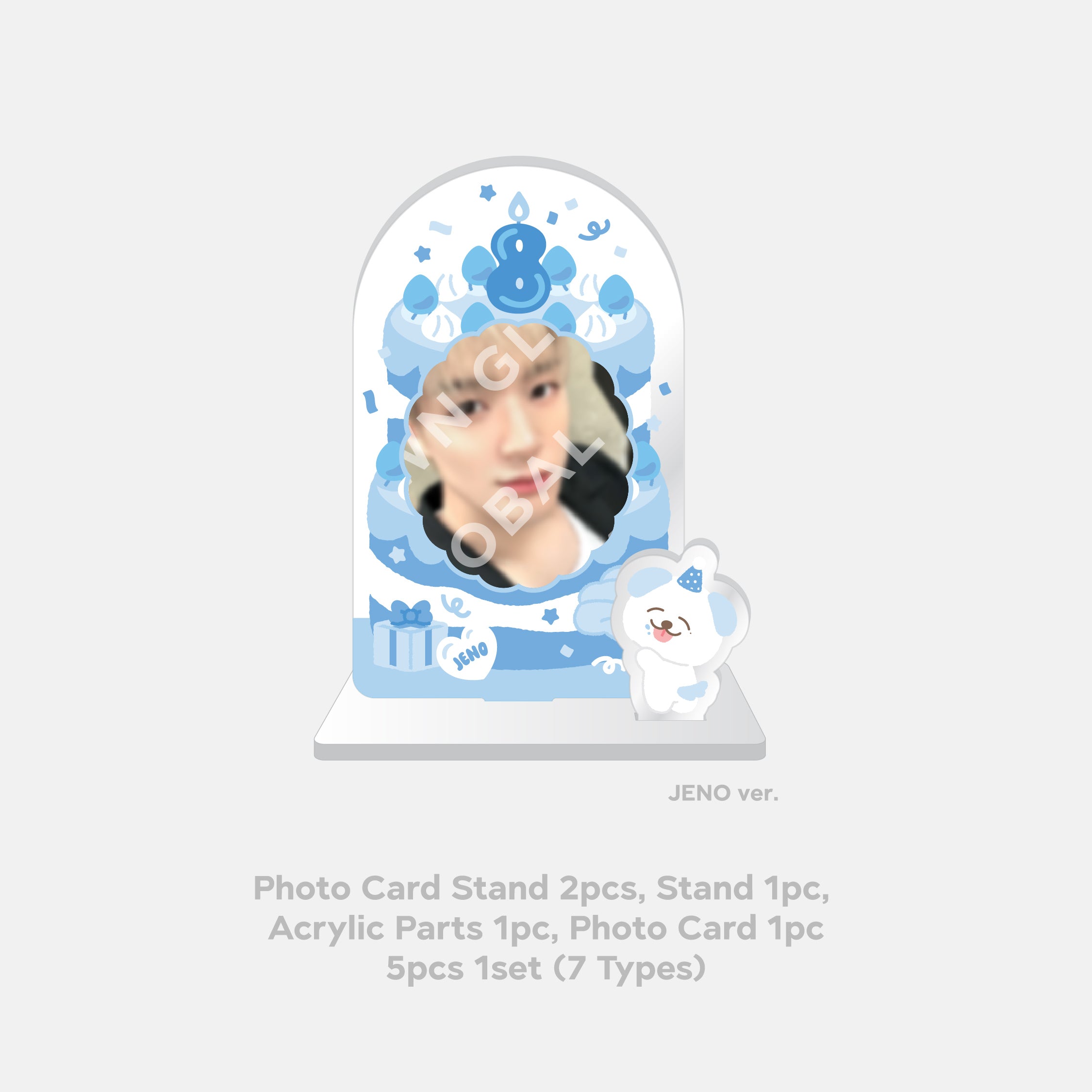 NCT DREAM 8th Anniversary Acrylic Stand Set - Official K-Pop Merchandise for Fans, Collectors & Home Decor